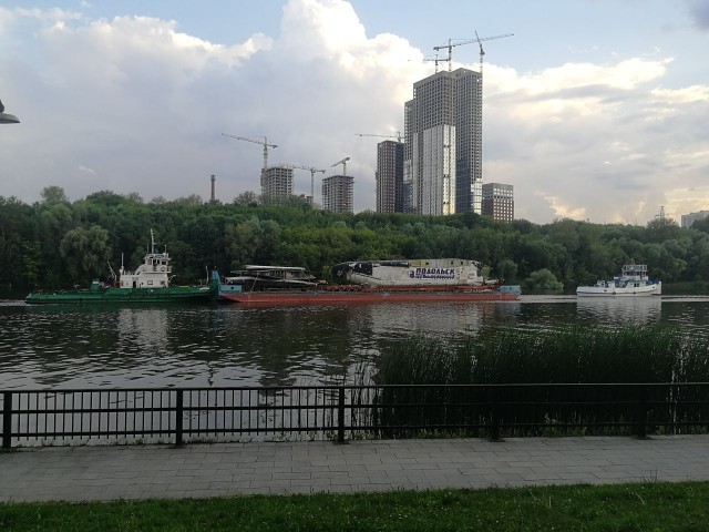 Буран на Волге