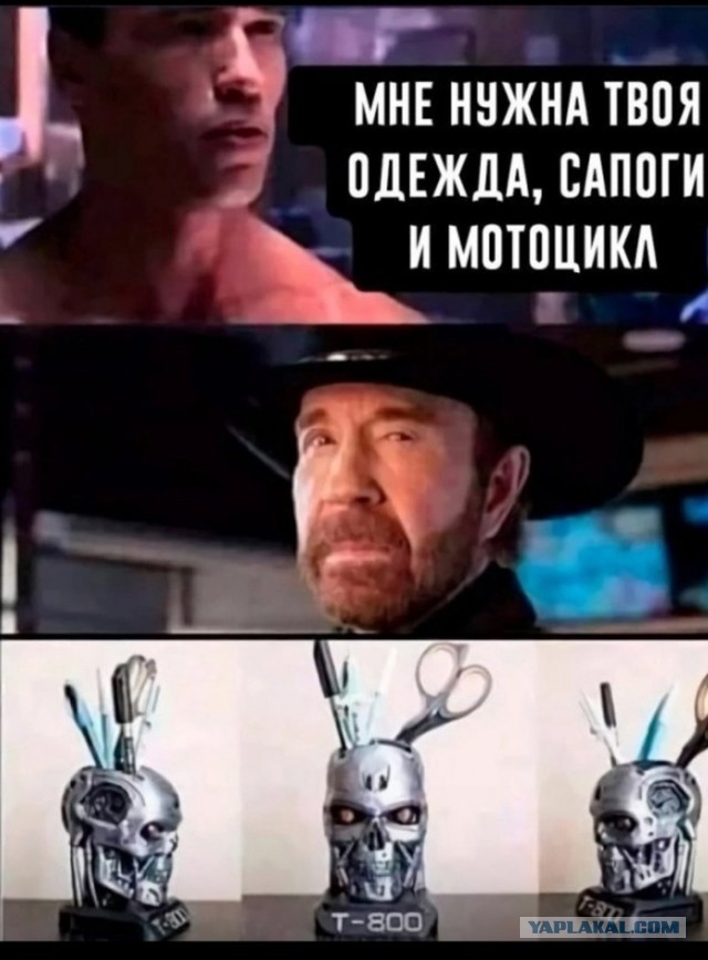 В Красноярске замечен Т-800