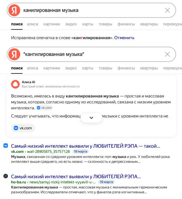 Любители рэпа имеют самый низкий IQ