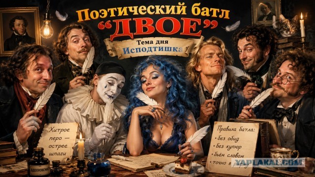 Двое, поэтический батл