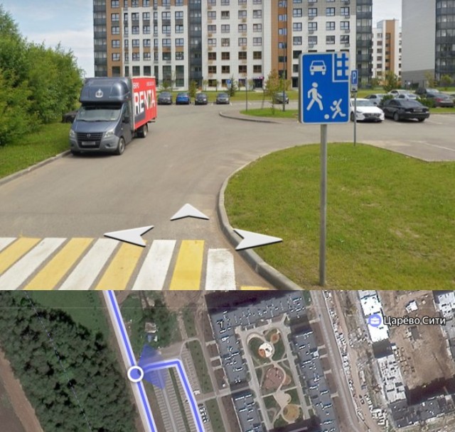 Ребенка на самокате сбили на пешеходном переходе в Казани