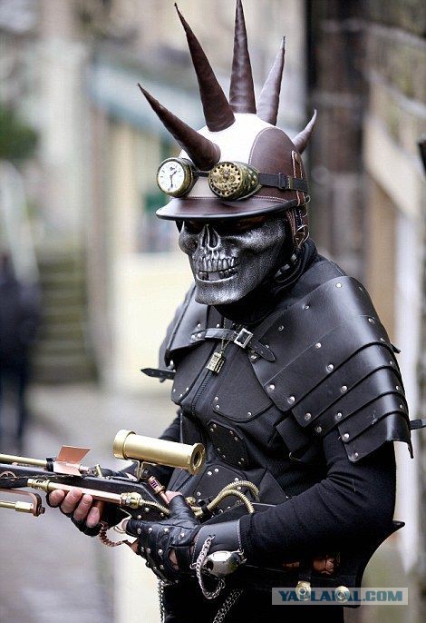 Фестиваль фанатов стимпанка в Йоркшире