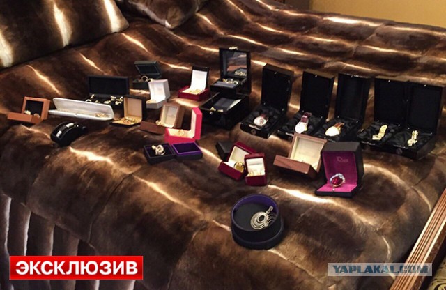 Фото элитных часов, изъятых у Хорошавина