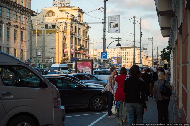 Москва - грязный город