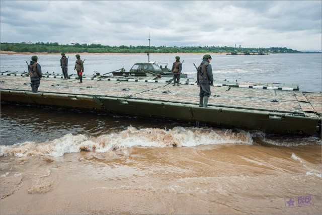 Про форсирование водной преграды