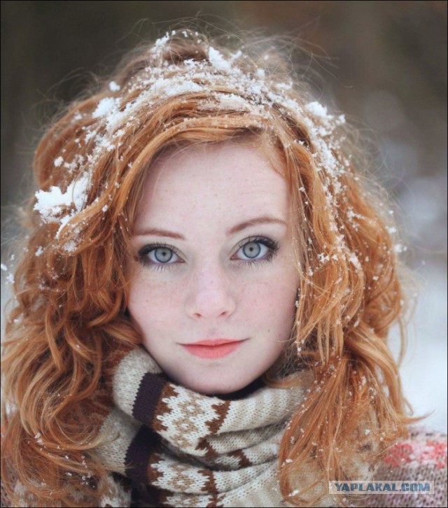 Фотосессия с сексуальной рыжей Isabelle Engel (Фотограф Michael Taborsky)