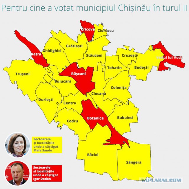 В Кишиневе начинаются беспорядки