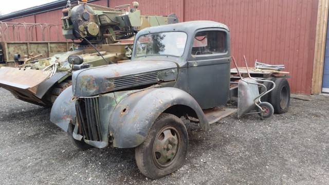 Вермахт на дровах: востановление газогенераторного Ford G398TS