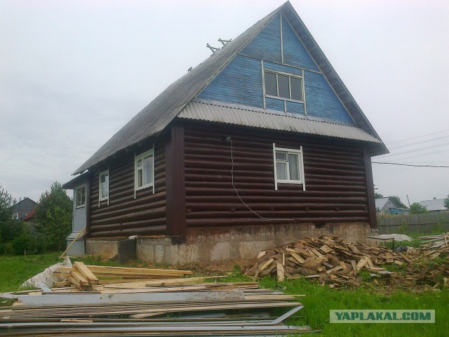 Утепление альтернативное, шлифовка и покраска б.у домов.