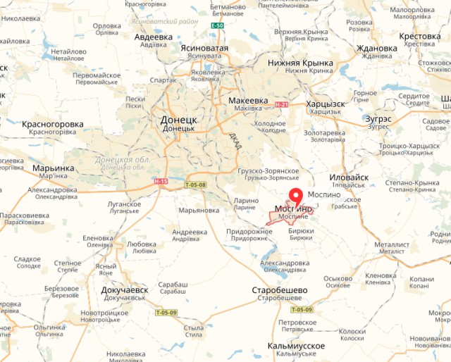 Карта ждановка донецкая область