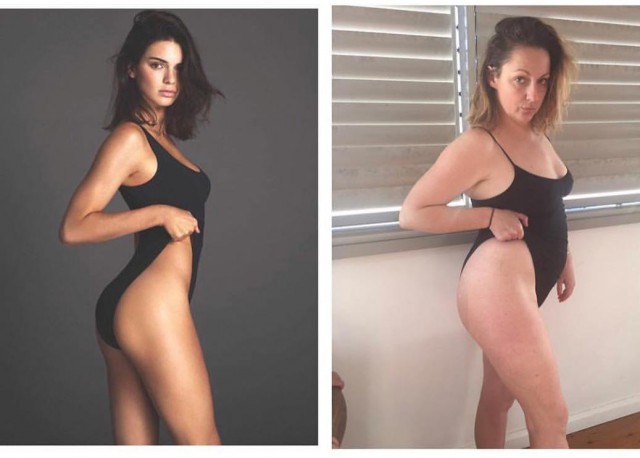Селеста Барбер толсто пародирует сексуальные фотосессии знаменитостей