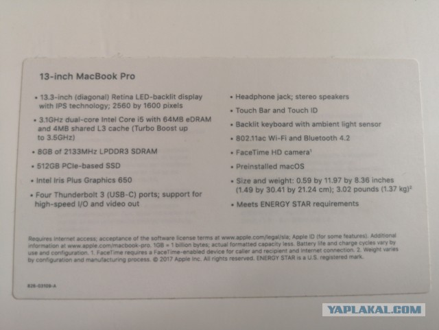 Macbook pro 13" retina