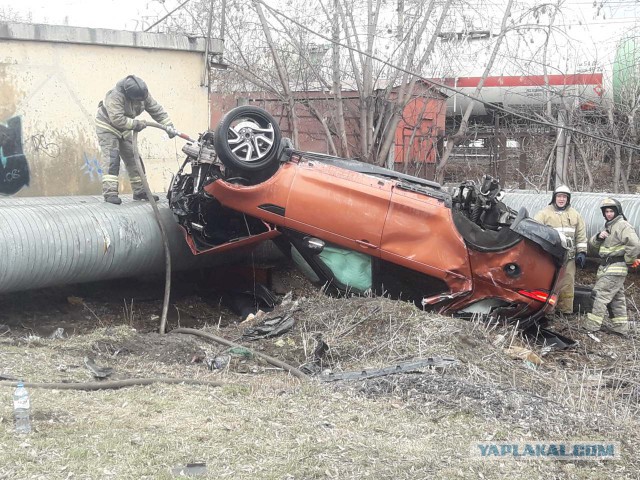Авария в Тюмени 20.04.2019