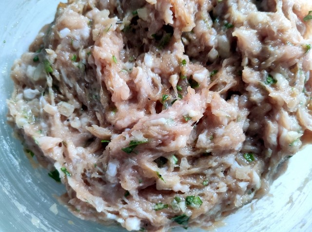 Яичные вареники на китайский лад