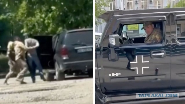 ТЦК упаковали весь техперсонал патриотической выставки в Ужгороде.