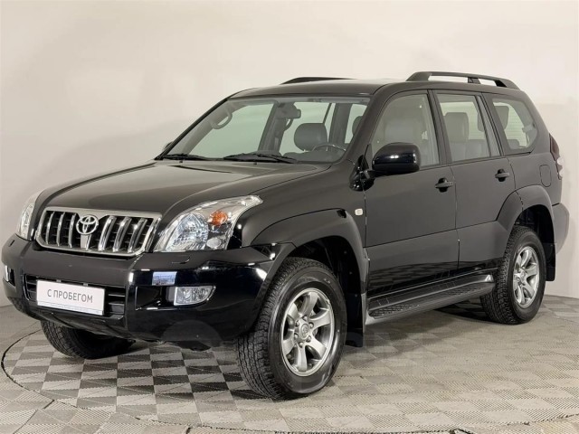 "Не бит, не крашен, не целован":в Подмосковье продают Toyota Land Cruiser Prado 2008 г.в., с пробегом 2122 км и ценой 8 мультов