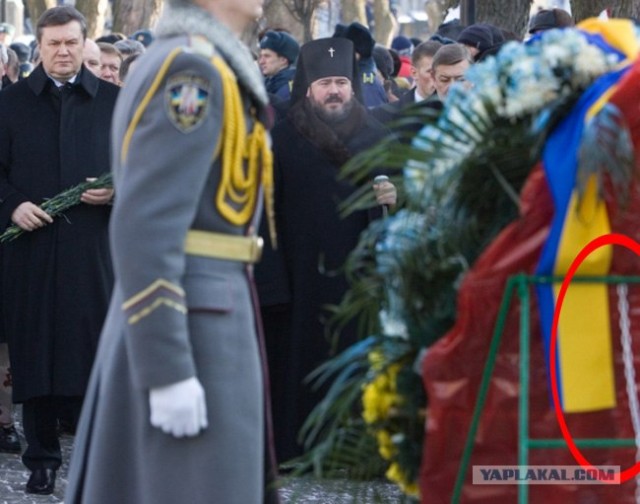 В Харькове Януковича перепутали с Ющенко