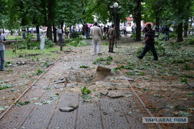 В Луганске идёт бой