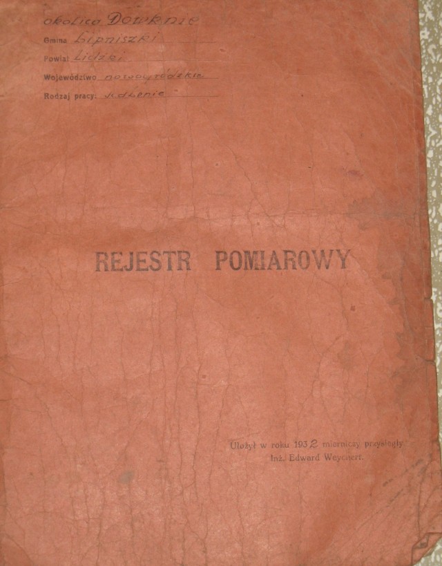 Газета 60-х г. в которую была завернута карта 1932 года