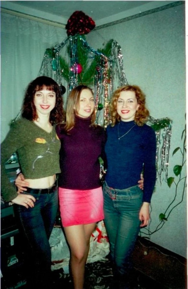 Празднование Нового года в 90-х