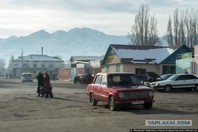 Загородные дороги Киргизии