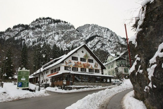 Сказочная деревушка в баварских Альпах