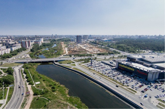 Челябинские мосты через Миасс
