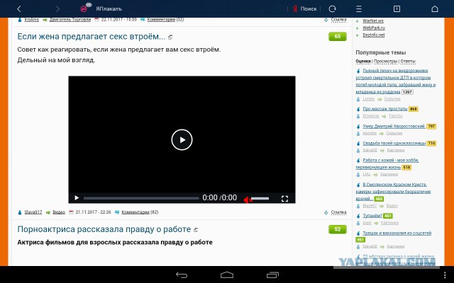 Порноактриса рассказала правду о работе