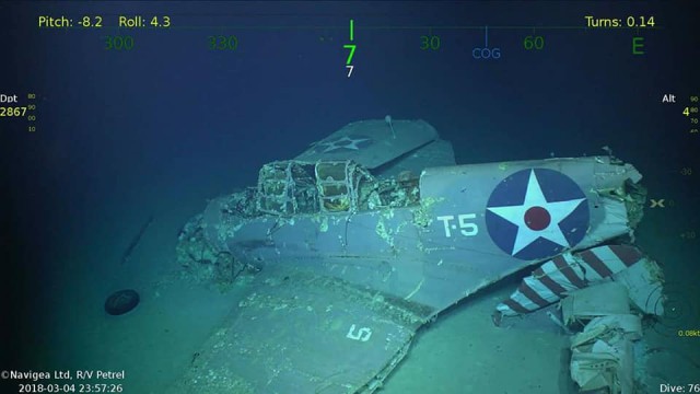 Найден потопленный Японией во Второй мировой войне авианосец США