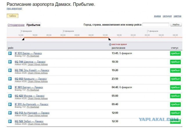 Израильские истребители и сирийская ПВО едва не сбили самолет со 172 пассажирами