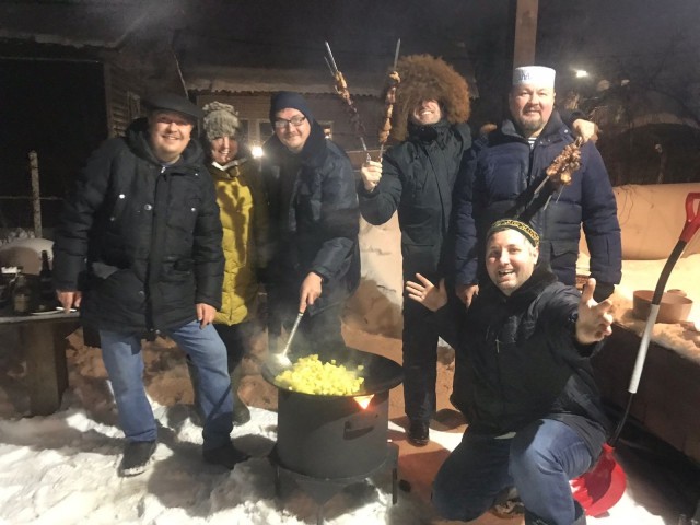 Постновогодний алко лагман и немного аджабсандали