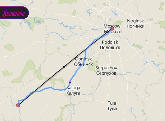 БПЛА был сбит над взлетно-посадочной полосой воинской части в Калужской области — до Москвы оттуда 270 км