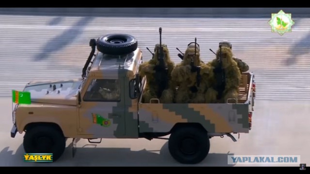 Новая парадная форма туркменских военных