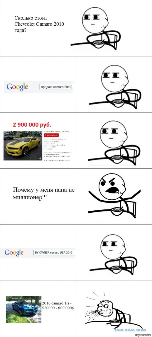 Chevrolet Camaro: в России втрое дороже, чем в США
