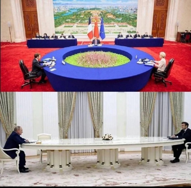 Фотограф Макрону: Эй Вы, да Вы, вынь руку из кармана
