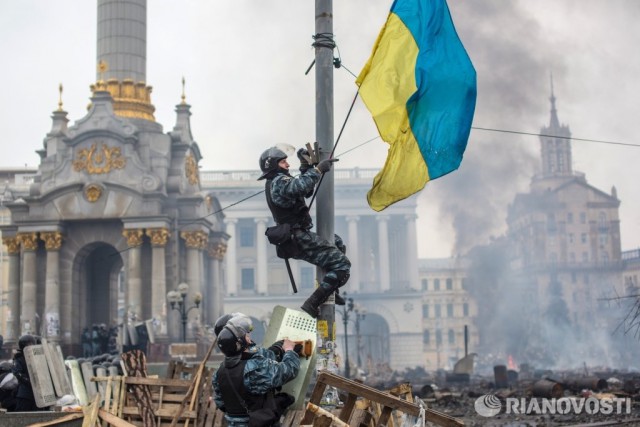Майдан с другой стороны баррикад