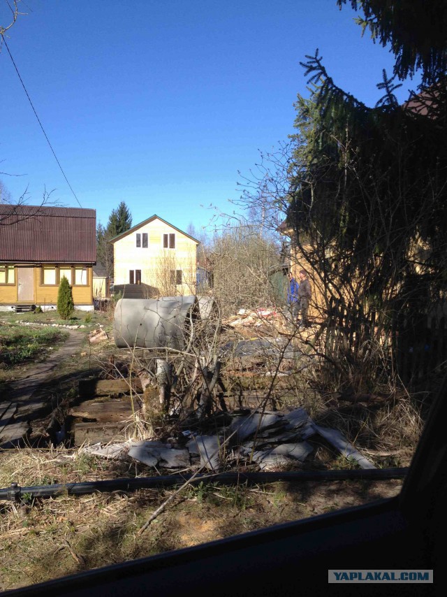 Неожиданное строительство дачи