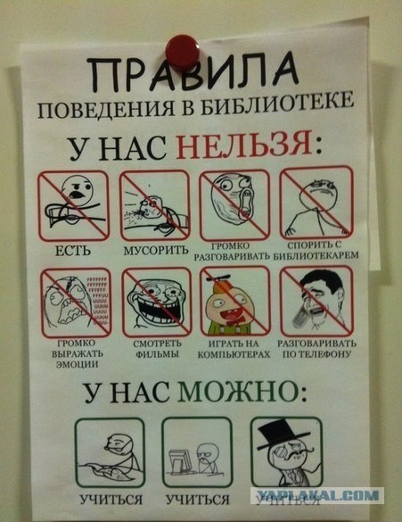 Правила поведения