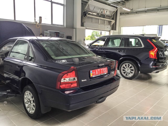 Нашли и купили новую Volvo S80 T6 2002 года