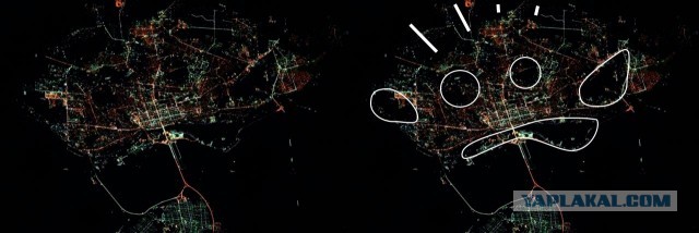 Роскосмос показал, как выглядят российские города с околоземной орбиты