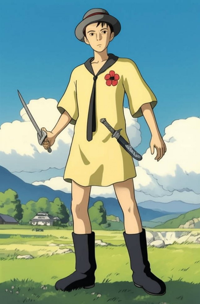 Однажды на ЯПе. Фотожаба ИИ.