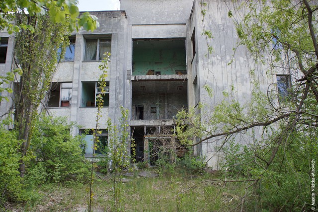 Состояние города Припять в 2014 году