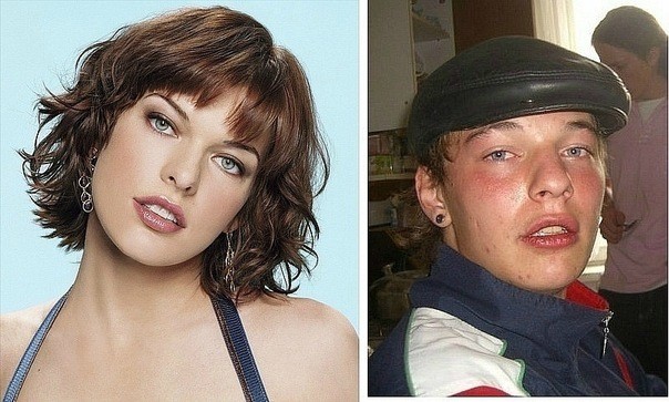 У Милы Йовович есть сестра - гопник