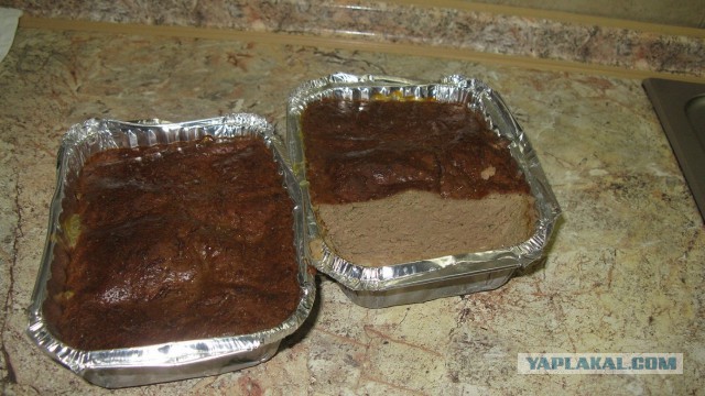 Паштет запеченный, печеночный.