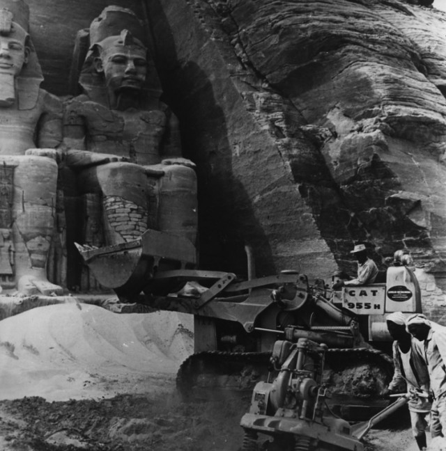 Спасение Храма Рамсеса II в фотографиях