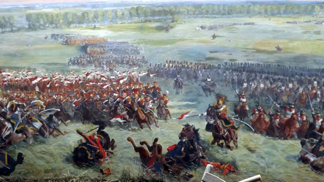 Павший солдат битвы  при Ватерлоо