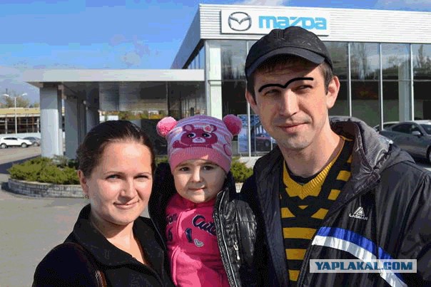 Лицо компании mazda.