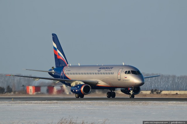 На производстве Sukhoi Superjet 100