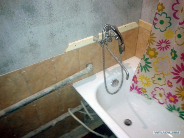 Как zloychelovek ванную комнату ремонтировал!