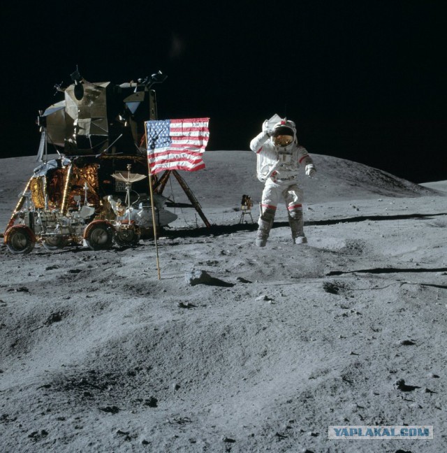 На Луне нашли место падения ускорителя Apollo 16